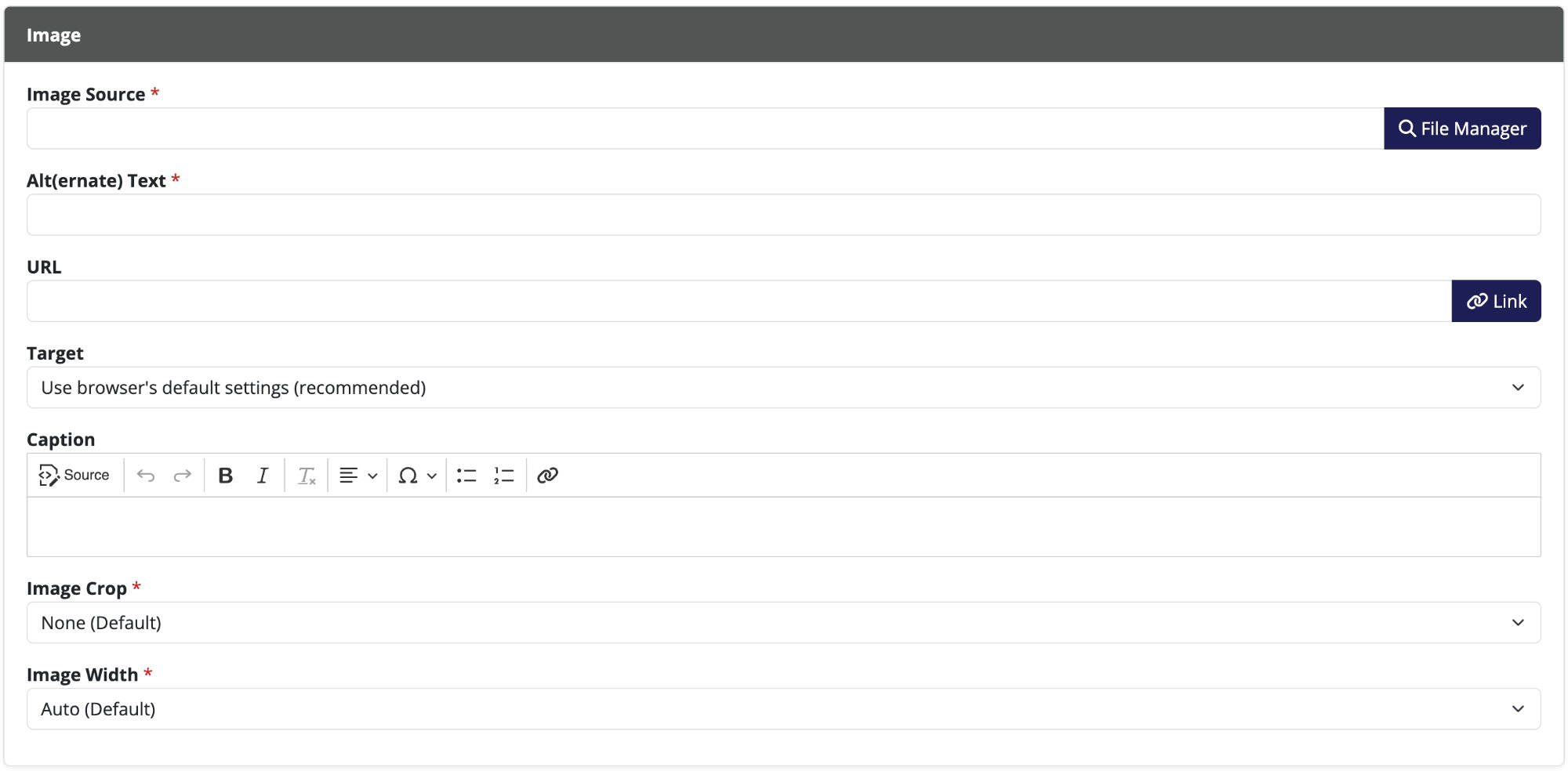 Screenshot of the node editor's "image" chunk